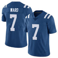 Punc IN.Colts #7 Charvarius Ward Sr. Player Royal Limited Vapor Untouchable Home Game Stitched Jerseys