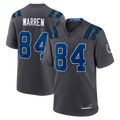 Punc IN.Colts #84 Tyler Warren Anthracite 2026 Rivalries Collection Game Stitched Jerseys