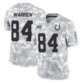 Punc IN.Colts #84 Tyler Warren Player Arctic Camo Salute To Service Limited Game Stitched Jerseys