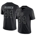 Punc IN.Colts #84 Tyler Warren Player RFLCTV Limited Black Stitched Jerseys