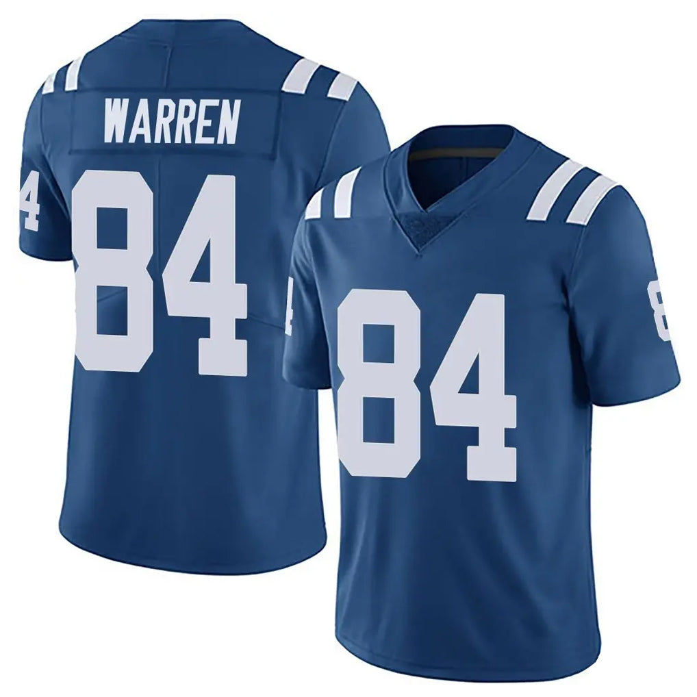Punc IN.Colts #84 Tyler Warren Player Royal Limited Vapor Untouchable Home Game Stitched Jerseys