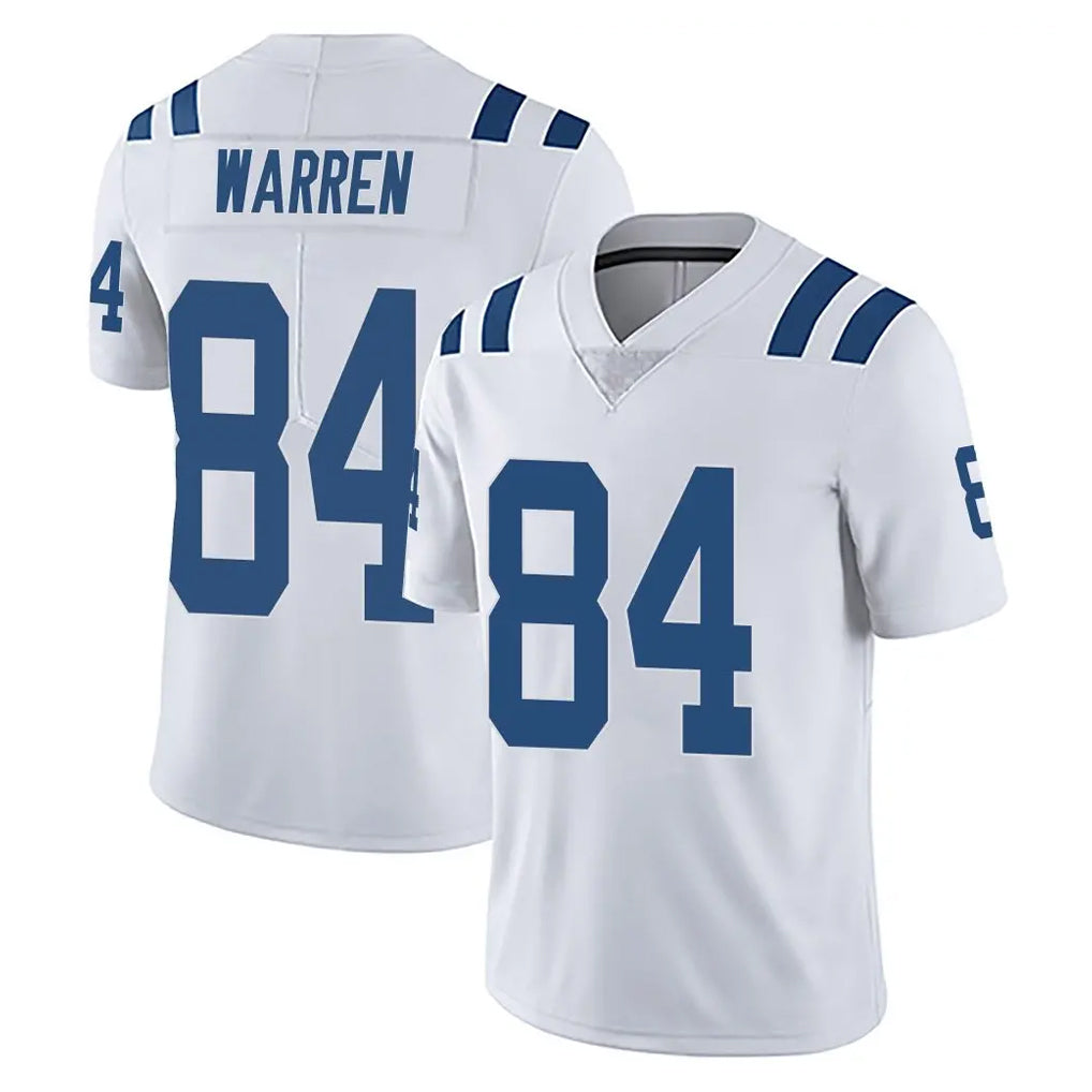 Punc IN.Colts #84 Tyler Warren Player White Limited Vapor Untouchable Home Game Stitched Jerseys