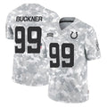 Punc IN.Colts #99 DeForest Buckner Player Arctic Camo Salute To Service Limited Game Stitched Jerseys