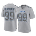 Punc IN.Colts #99 DeForest Buckner Player Gray Atmosphere Fashion Home Game Stitched Jerseys