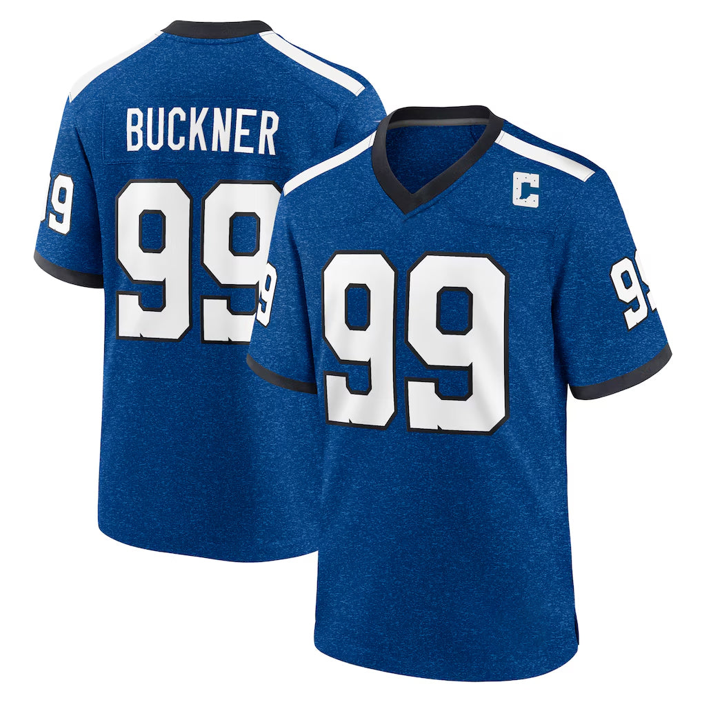 Punc IN.Colts #99 DeForest Buckner Player Royal Alternate Indiana Nights Home Game Stitched Jerseys