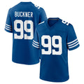 Punc IN.Colts #99 DeForest Buckner Player Royal Limited Home Game Stitched Jerseys