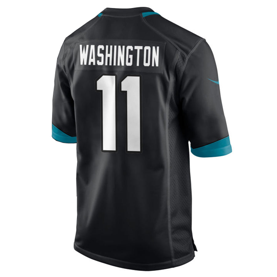 Punc J.Jaguars #11 Parker Washington Player Black Home Game Stitched Jerseys