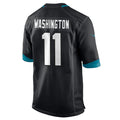 Punc J.Jaguars #11 Parker Washington Player Black Home Game Stitched Jerseys