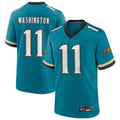 Punc J.Jaguars #11 Parker Washington Player Legend Teal Game Stitched Jerseys