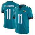 Punc J.Jaguars #11 Parker Washington Player Teal Vapor Untouchable Limited Home Game Stitched Jerseys