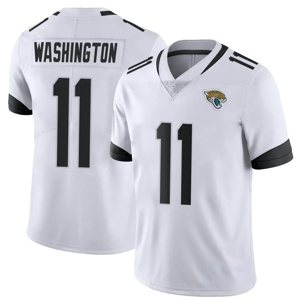 Punc J.Jaguars #11 Parker Washington Player White Vapor Untouchable Limited Home Game Stitched Jerseys