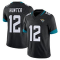 Punc J.Jaguars #12 Travis Hunter Player Black Vapor F.U.S.E. Limited Home Game Stitched Jerseys