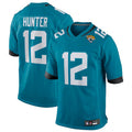 Punc J.Jaguars #12 Travis Hunter Player Teal Replica Game Stitched Jerseys