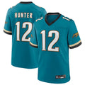 Punc J.Jaguars #12 Travis Hunter Player Teal Replica Limited Stitched Jerseys
