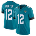 Punc J.Jaguars #12 Travis Hunter Player Teal Vapor Untouchable Limited Home Game Stitched Jerseys