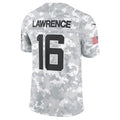 Punc J.Jaguars #16 Trevor Lawrence Arctic Camo 2024 Salute to Service Limited Stitched Jerseys