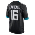 Punc J.Jaguars #16 Trevor Lawrence Black Alternate Game Stitched Jerseys