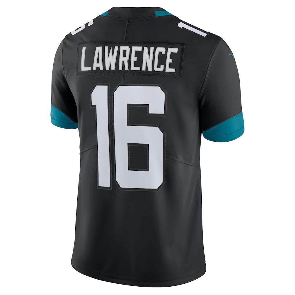 Punc J.Jaguars #16 Trevor Lawrence Black Alternate Vapor Limited Stitched Jerseys