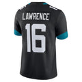 Punc J.Jaguars #16 Trevor Lawrence Black Alternate Vapor Limited Stitched Jerseys