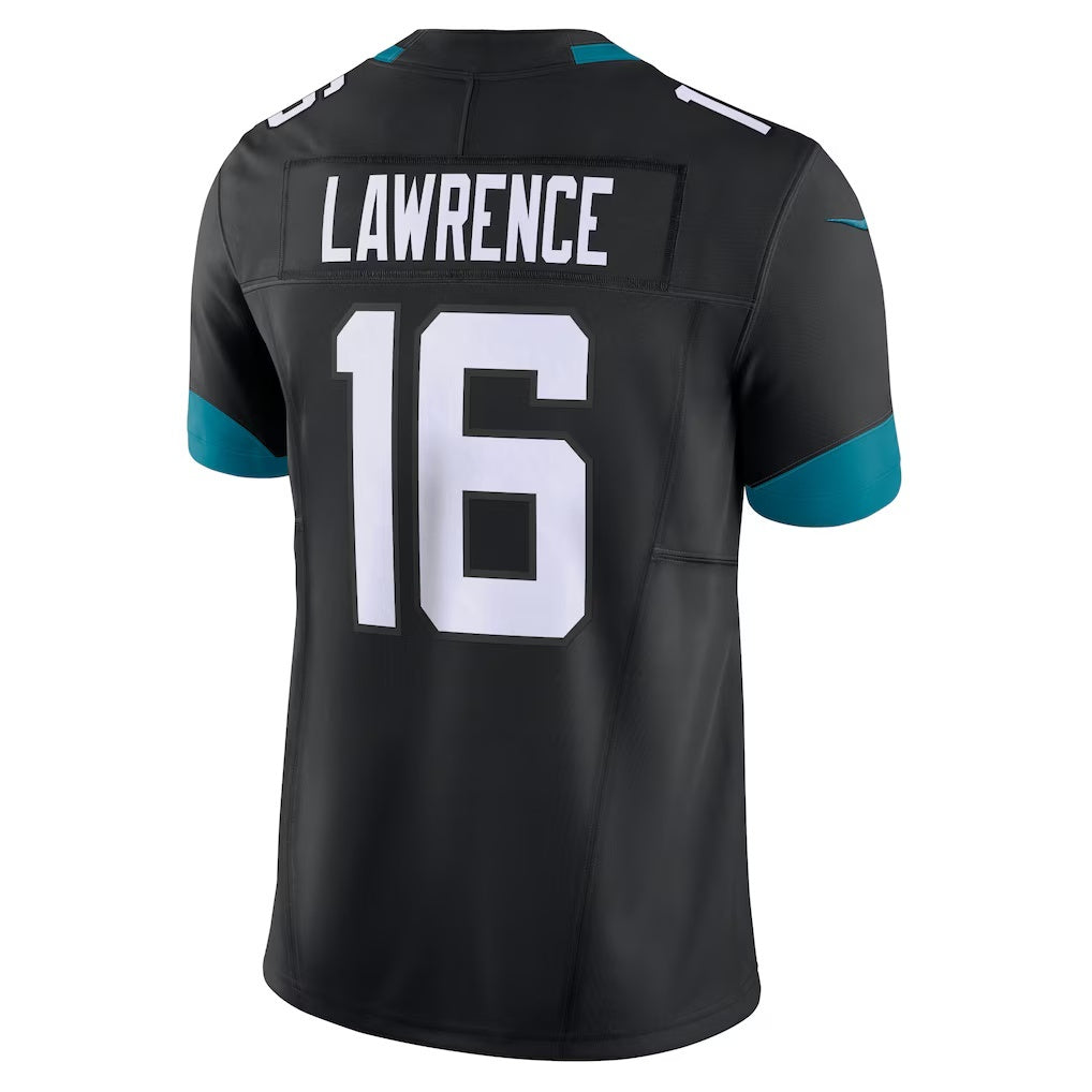 Punc J.Jaguars #16 Trevor Lawrence Black Vapor F.U.S.E. Limited Stitched Jerseys