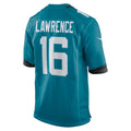 Punc J.Jaguars #16 Trevor Lawrence Teal Game Jersey Stitched Jerseys