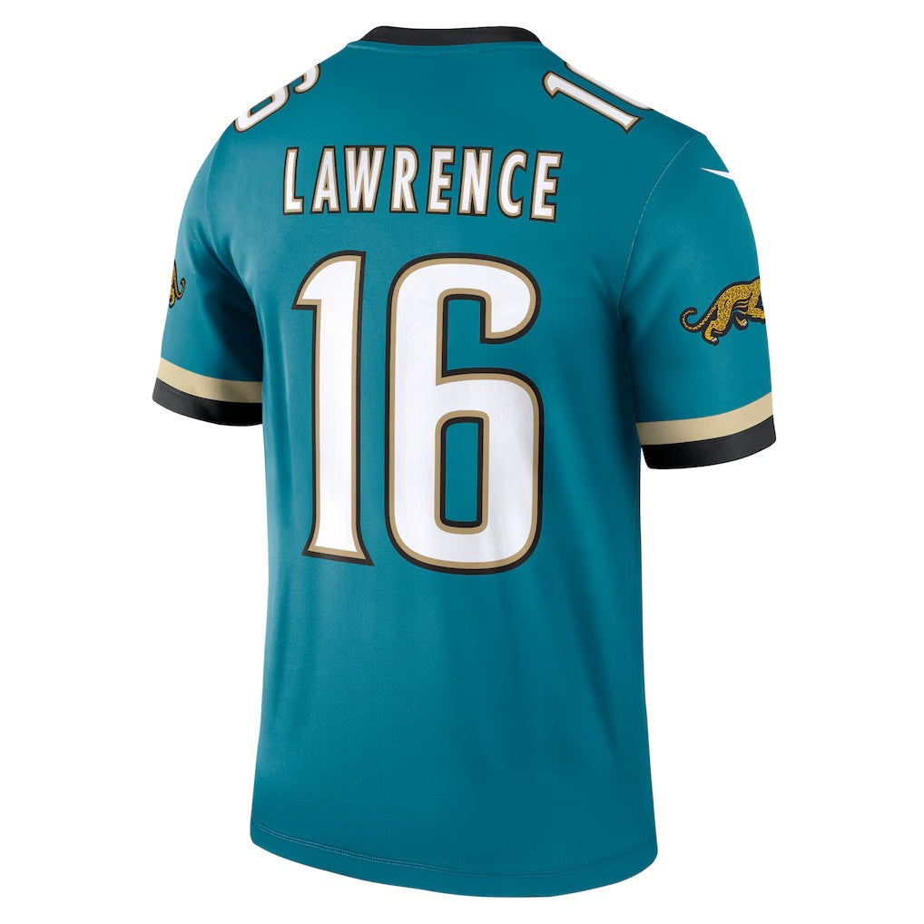 Punc J.Jaguars #16 Trevor Lawrence Teal Legend Player Performance Stitched Jerseys