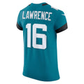 Punc J.Jaguars #16 Trevor Lawrence Teal Vapor Elite Stitched Jerseys