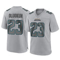 Punc J.Jaguars #23 Foyesade Oluokun Player Gray Atmosphere Fashion Home Game Stitched Jerseys