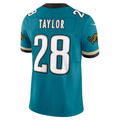 Punc J.Jaguars #28 Fred Taylor Teal Prowler Throwback Vapor F.U.S.E. Limited Retired Player Stitched Jerseys