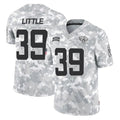 Punc J.Jaguars #39 Cam Little Player Arctic Camo Salute To Service Limited Game Stitched Jerseys