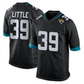 Punc J.Jaguars #39 Cam Little Player Black Home Game Stitched Jerseys