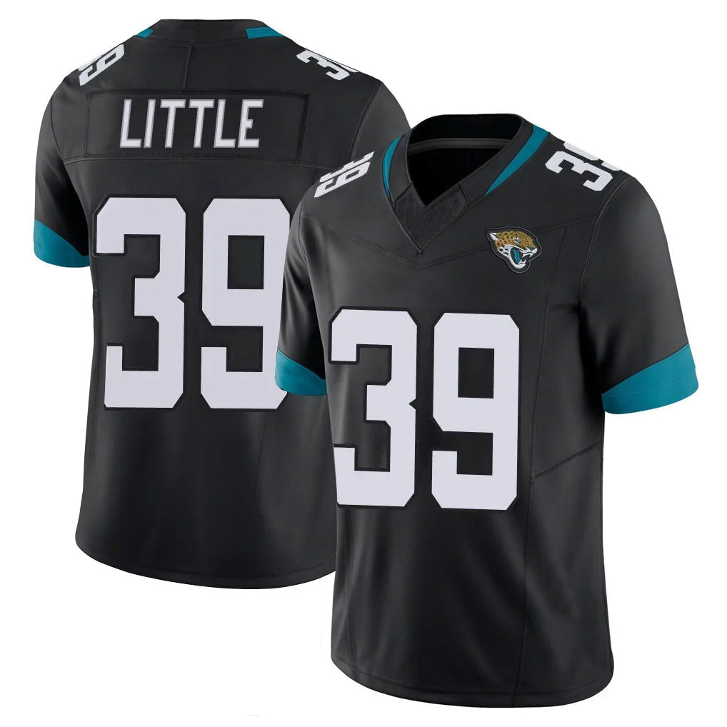 Punc J.Jaguars #39 Cam Little Player Black Vapor F.U.S.E. Limited Home Game Stitched Jerseys
