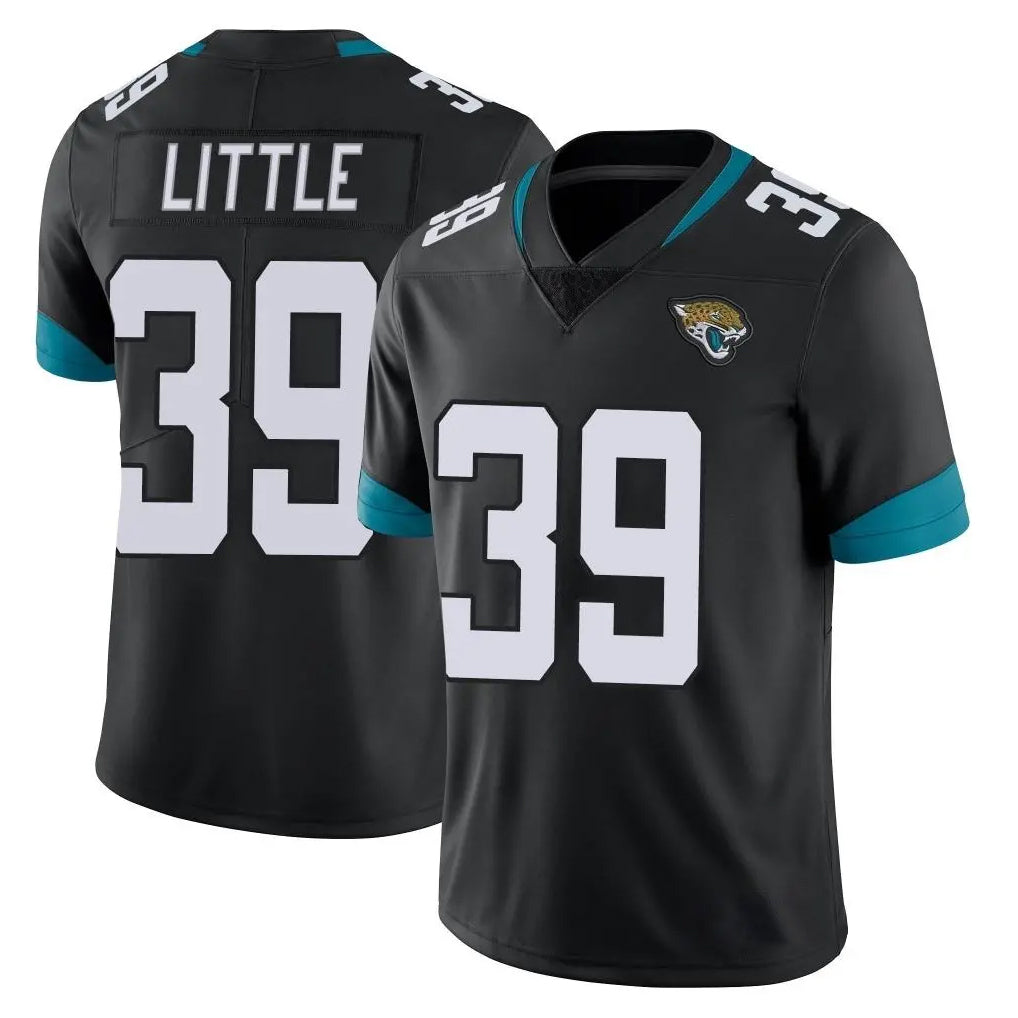 Punc J.Jaguars #39 Cam Little Player Black Vapor Untouchable Limited Home Game Stitched Jerseys