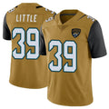 Punc J.Jaguars #39 Cam Little Player Gold Vapor Limited Home Game Stitched Jerseys
