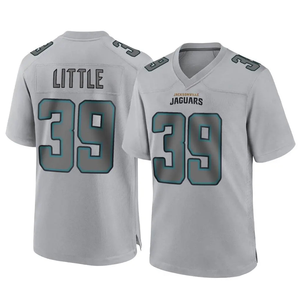 Punc J.Jaguars #39 Cam Little Player Gray Atmosphere Fashion Home Game Stitched Jerseys