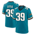 Punc J.Jaguars #39 Cam Little Player Teal Prowler Throwback Limited Home Game Stitched Jerseys