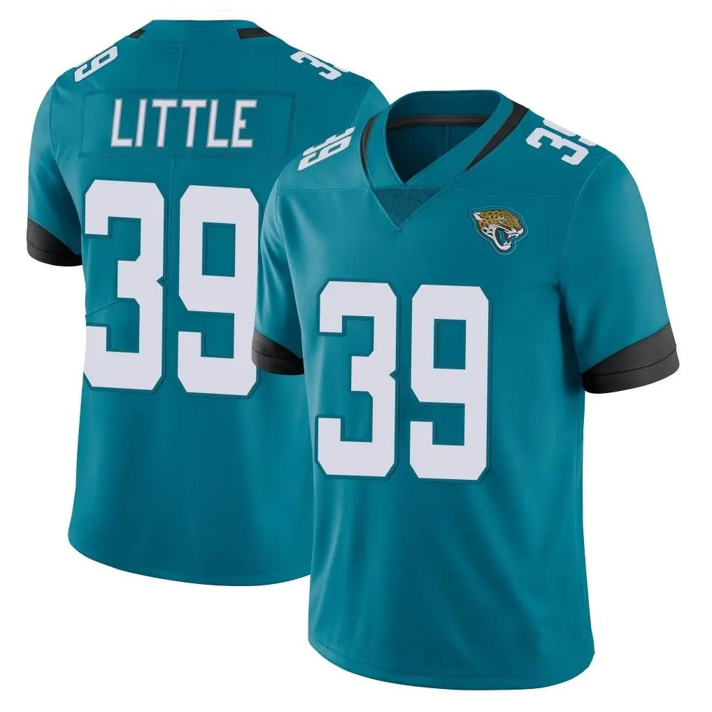 Punc J.Jaguars #39 Cam Little Player Teal Vapor Untouchable Limited Home Game Stitched Jerseys