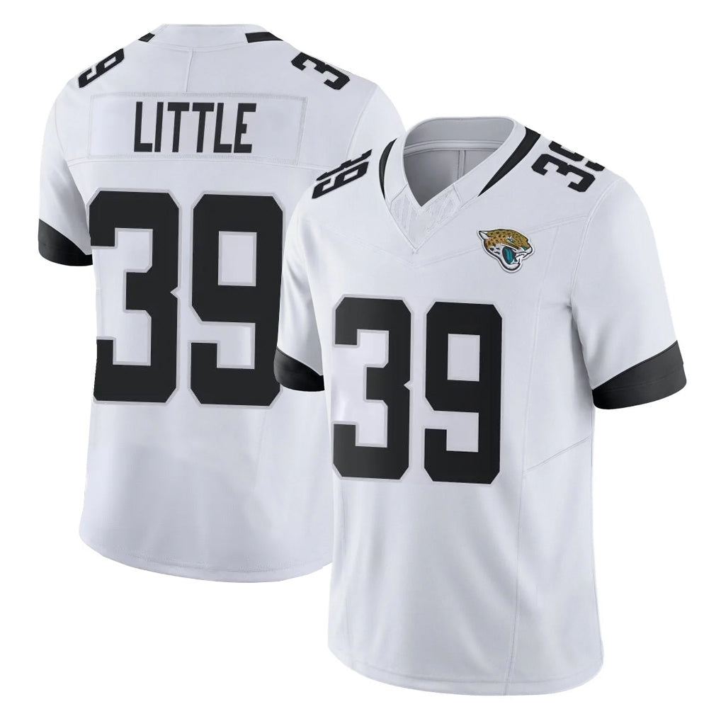 Punc J.Jaguars #39 Cam Little Player White Vapor F.U.S.E. Limited Home Game Stitched Jerseys