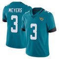Punc J.Jaguars #3 Jakobi Meyers Player Teal Vapor Untouchable Limited Home Game Stitched Jerseys