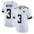 Punc J.Jaguars #3 Jakobi Meyers Player White Vapor F.U.S.E. Limited Home Game Stitched Jerseys