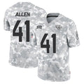 Punc J.Jaguars #41 Josh Hines-Allen Player Arctic Camo Salute to Service Limited Football Jerseys