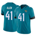 Punc J.Jaguars #41 Josh Hines-Allen Player Teal Vapor F.U.S.E. Limited Home Game Stitched Jerseys