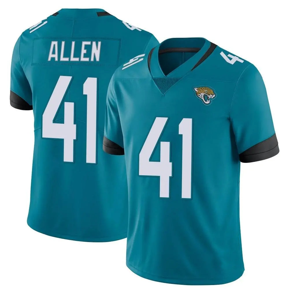 Punc J.Jaguars #41 Josh Hines-Allen Player Teal Vapor Untouchable Limited Home Game Stitched Jerseys
