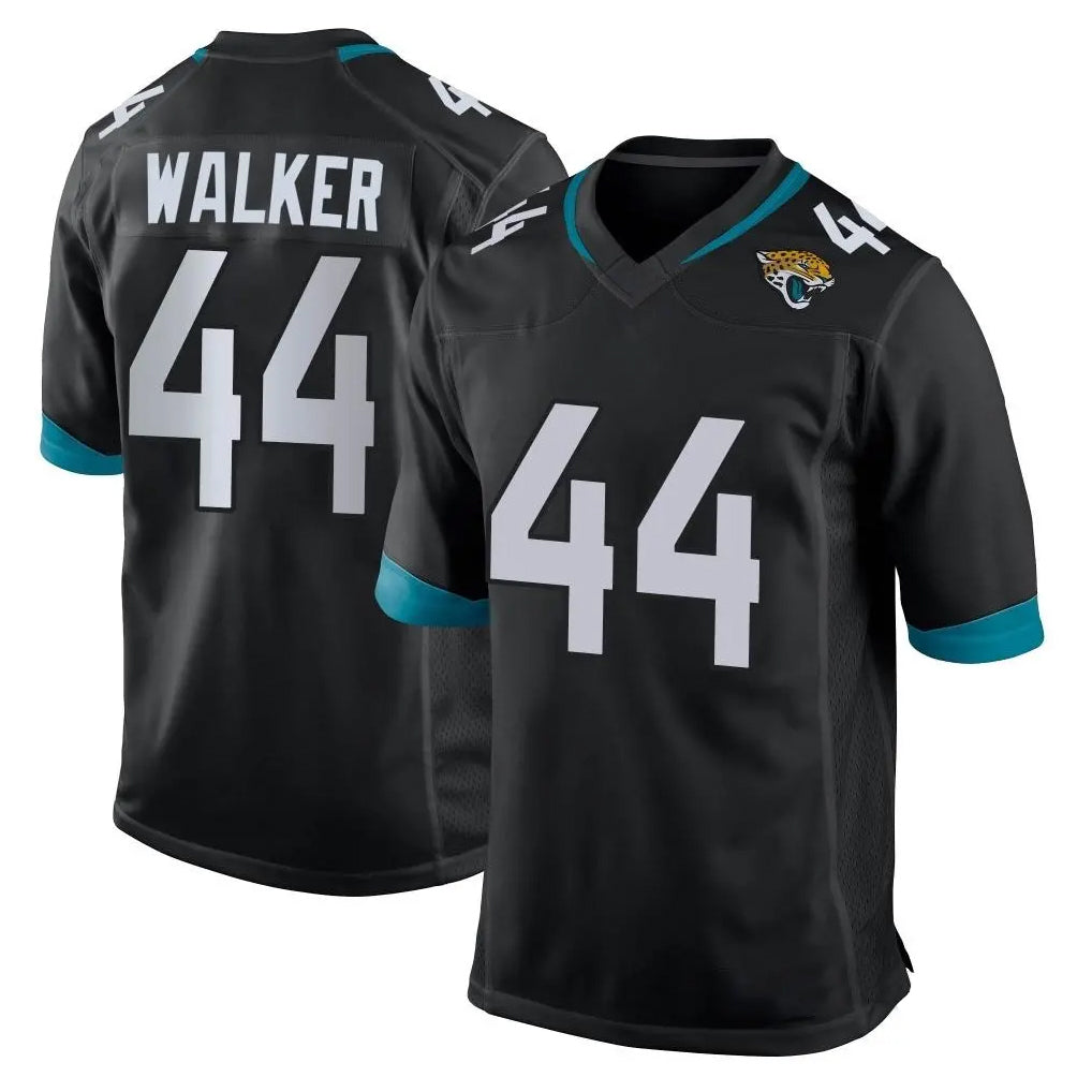Punc J.Jaguars #44 Travon Walker Player Black Home Game Stitched Jerseys