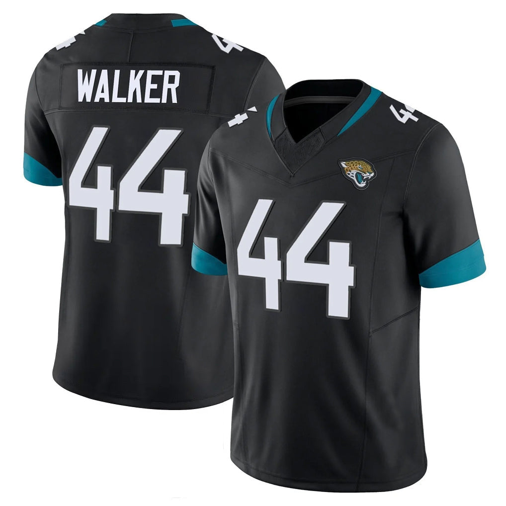 Punc J.Jaguars #44 Travon Walker Player Black Vapor F.U.S.E. Limited Home Game Stitched Jerseys