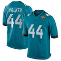 Punc J.Jaguars #44 Travon Walker Player Teal Home Game Stitched Jerseys