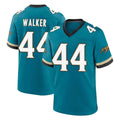 Punc J.Jaguars #44 Travon Walker Player Teal Prowler Throwback Limited Home Game Stitched Jerseys