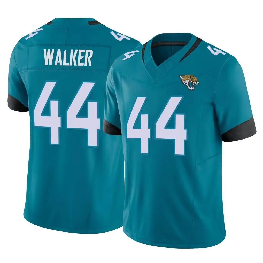 Punc J.Jaguars #44 Travon Walker Player Teal Vapor F.U.S.E. Limited Home Game Stitched Jerseys