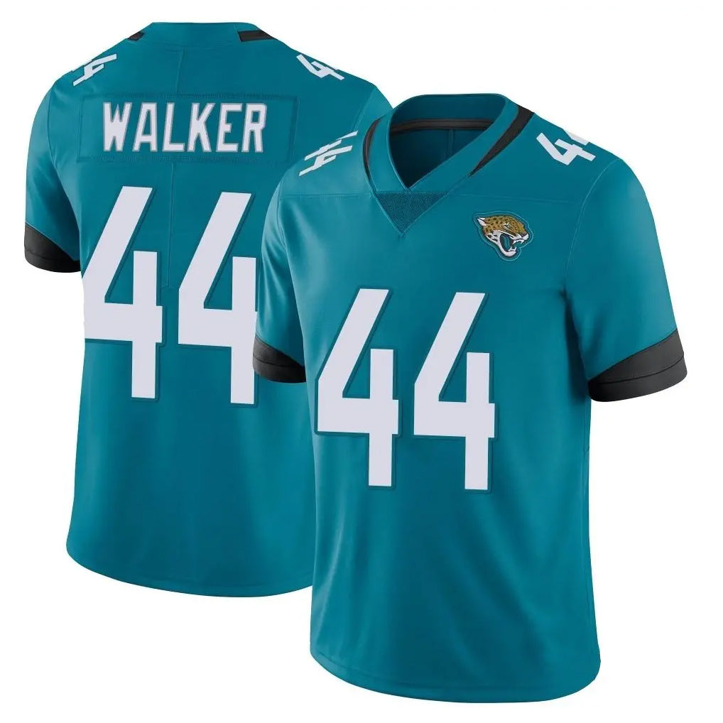Punc J.Jaguars #44 Travon Walker Player Teal Vapor Untouchable Limited Home Game Stitched Jerseys