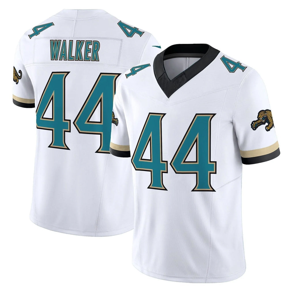 Punc J.Jaguars #44 Travon Walker Player White Prowler Throwback Vapor F.U.S.E. Limited Home Game Stitched Jerseys